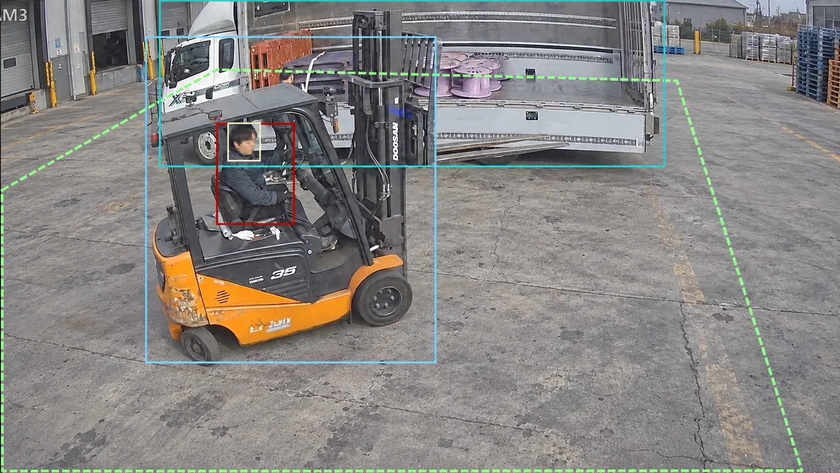 Forklift Operator Hard Hat Detection