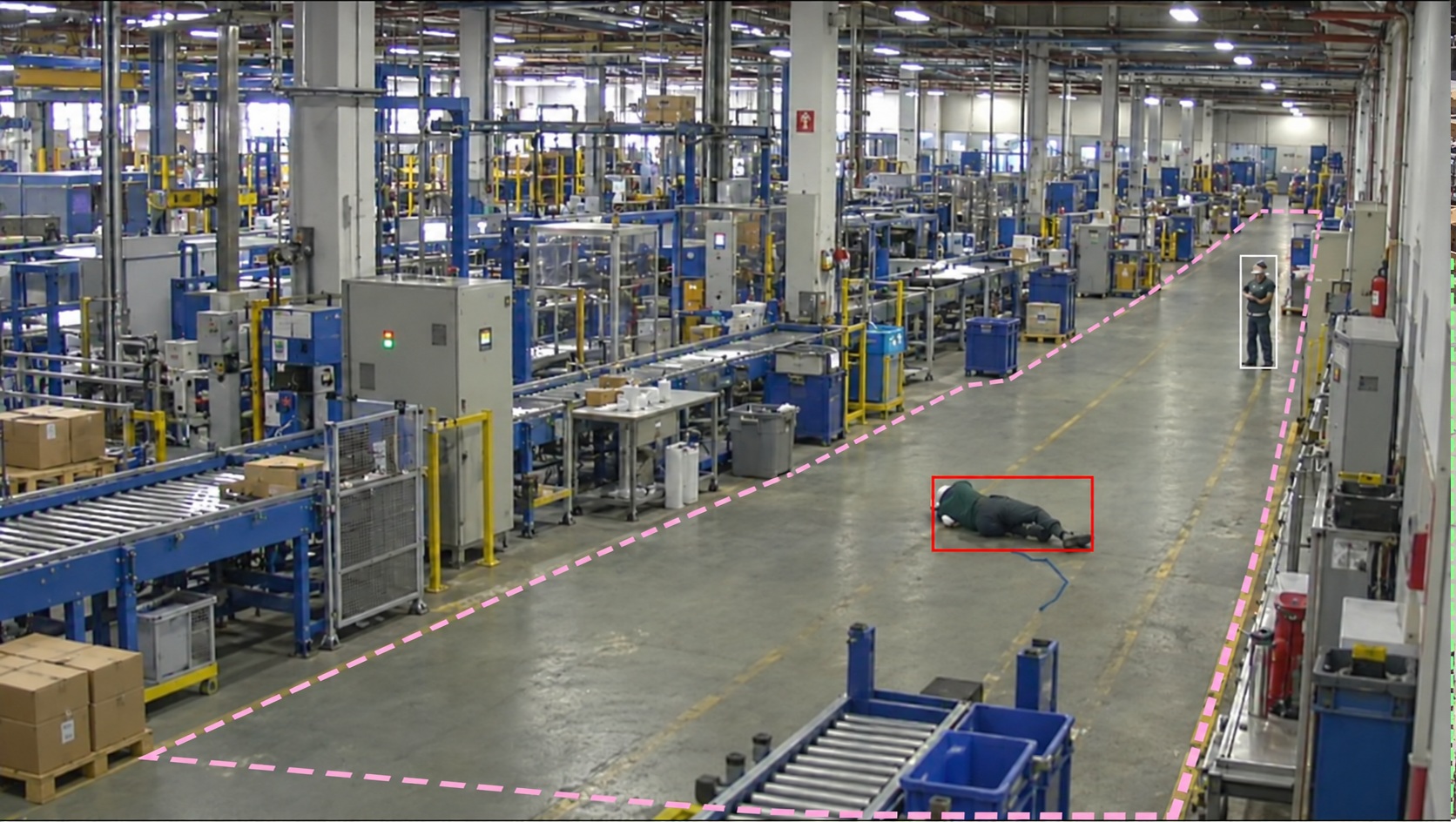 Worker Fall Detection