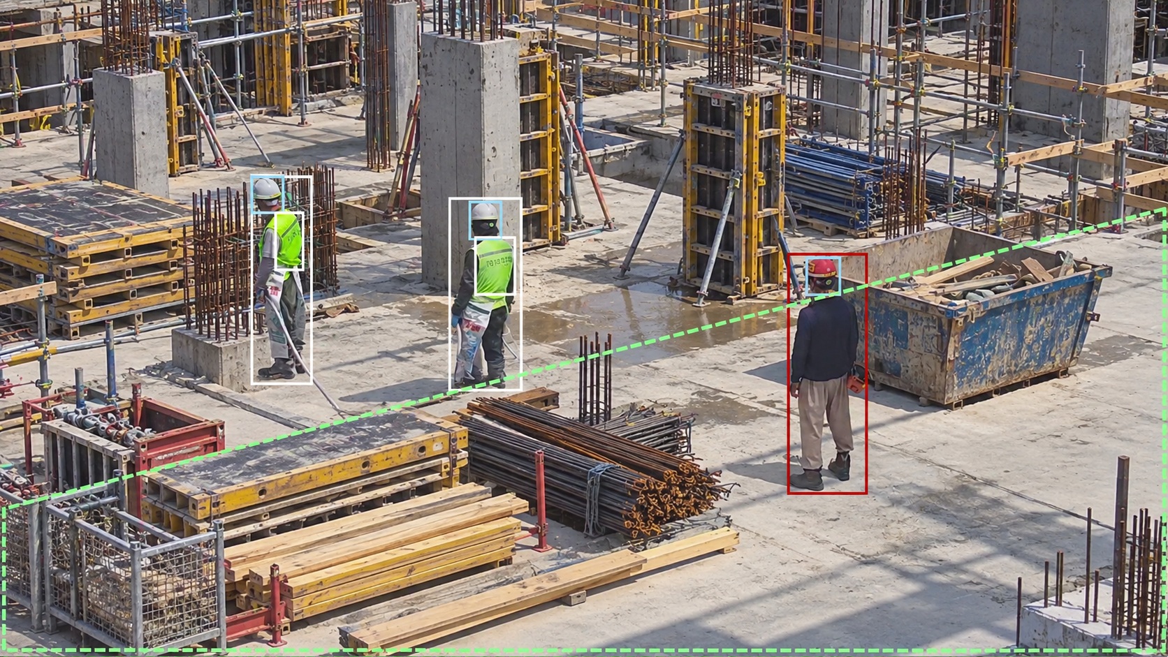Safety Vest Non-Compliance Detection